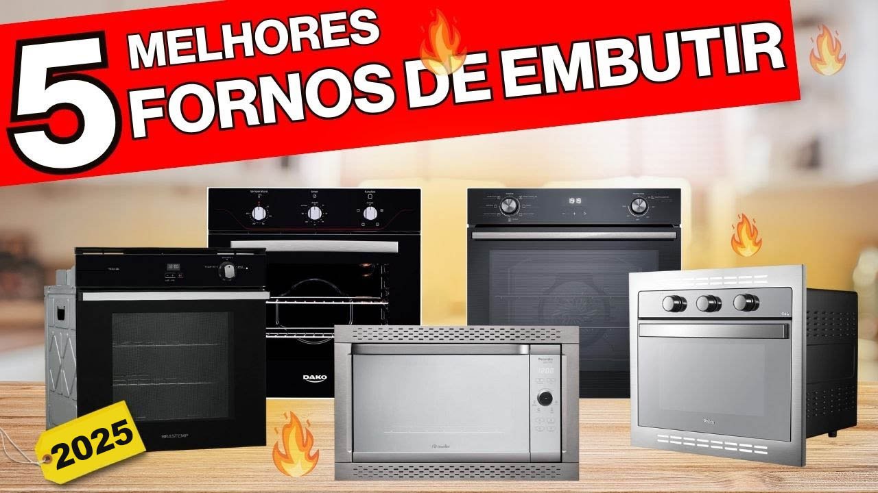 Melhor forno de embutir: os 10 melhores em 2025 Melhor forno de embutir: os 10 melhores em 2025