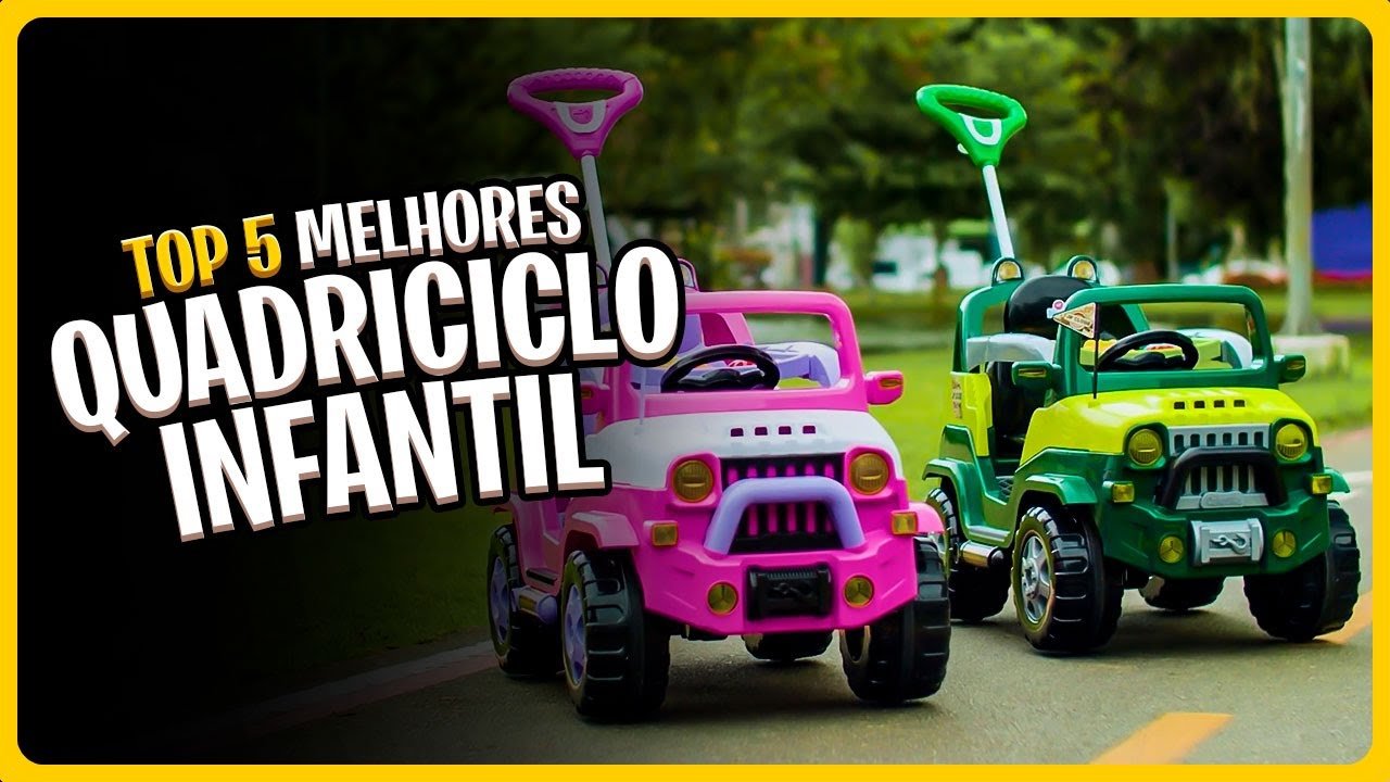 Melhor quadriciclo infantil: os 7 melhores em 2025 Melhor quadriciclo infantil: os 7 melhores em 2025