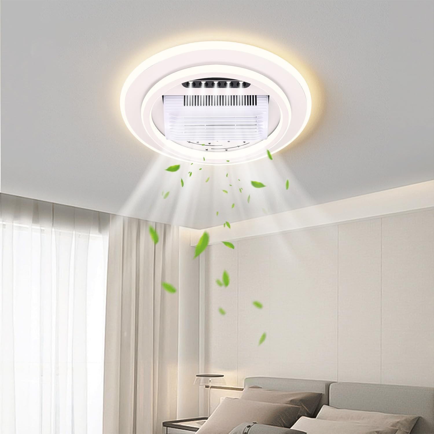 110-220V, 2 em 1 Ventilador de Teto, Para10-18m², Ventilador de Teto com Controle Remoto, Ventilador teto, Com Controle Remoto, 3000-6000K, 3 Cores de Luz 110-220V, 2 em 1 Ventilador de Teto, Para10-18m², Ventilador de Teto com Controle Remoto, Ventilador teto, Com Controle Remoto, 3000-6000K, 3 Cores de Luz