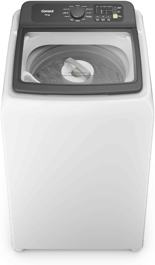 Máquina De Lavar Consul 13kg Com Modo Eco Branca CWN13AB 220V