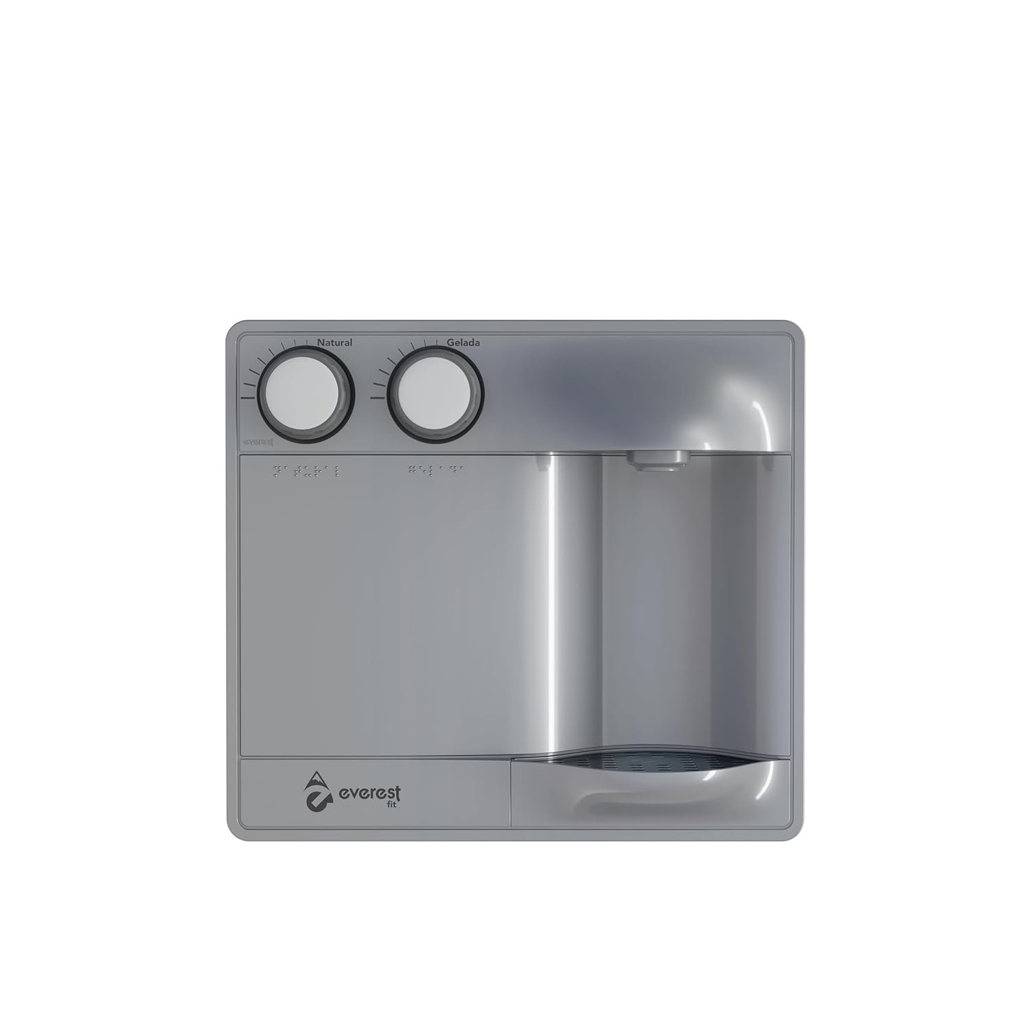 Purificador de Água Refrigerado por Compressor Everest Fit Prata