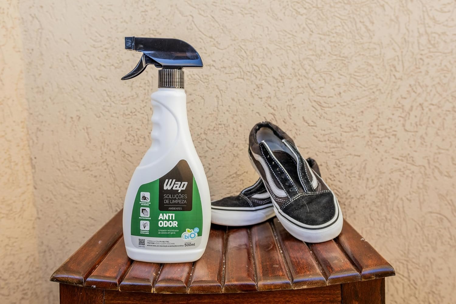 WAP Eliminador e Neutralizador de Odores WAP ANTI ODOR 500ML Controla e Bloqueia Diversos Tipos de Mau Cheiro com Fragrância Capim Limão - Imagem 8