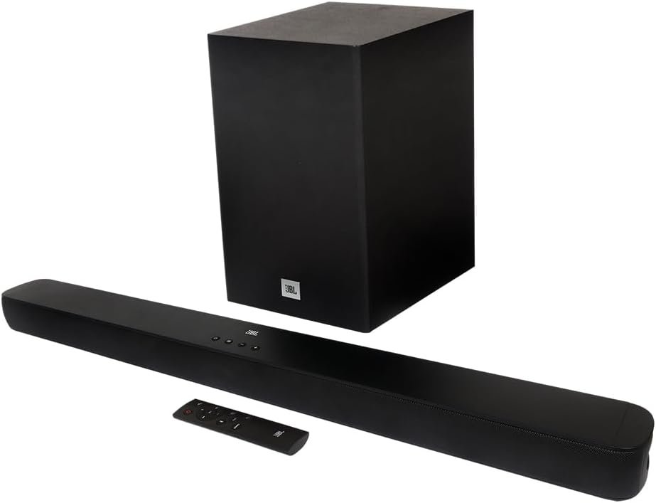 JBL, Soundbar, Bluetooth, Cinema SB180, 2.1 Canais, Subwoofer de 6,5″ Sem Fio JBL, Soundbar, Bluetooth, Cinema SB180, 2.1 Canais, Subwoofer de 6,5″ Sem Fio