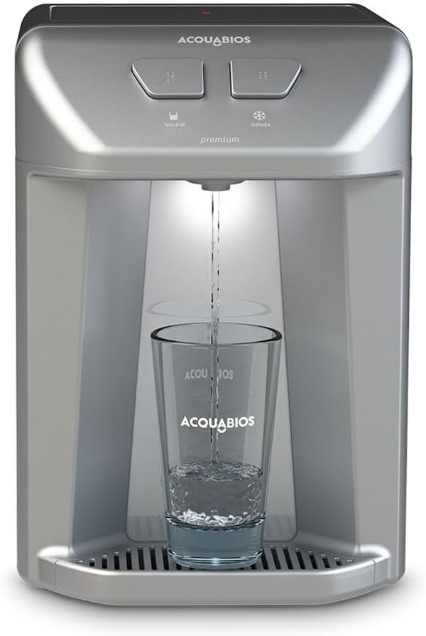 ACQUABIOS PURIFICADOR DE ÁGUA PREMIUM – BACTERIOLÓGICO/BIVOLT/PRATA