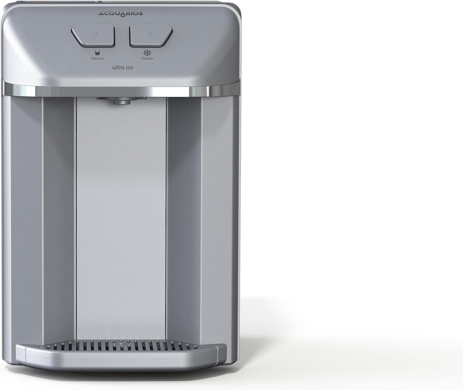 ACQUABIOS PURIFICADOR DE ÁGUA ULTRA ICE – COMPRESSOR 127V/PRATA