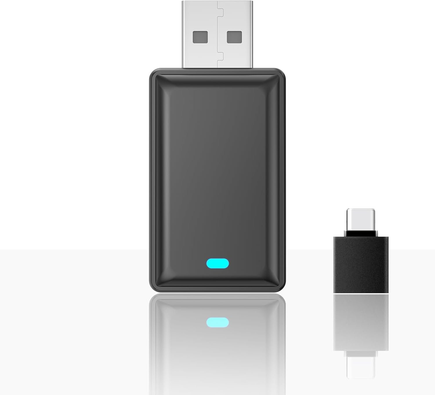 Adaptador automotivo 2 em 1 sem fio CarPlay Android Mini USB Dongle, Plug & Play, converte CarPlay original com fio para carro sem fio, para carros 2016-2023 com CarPlay com fio de fábrica | Android Adaptador automotivo 2 em 1 sem fio CarPlay Android Mini USB Dongle, Plug & Play, converte CarPlay original com fio para carro sem fio, para carros 2016-2023 com CarPlay com fio de fábrica | Android