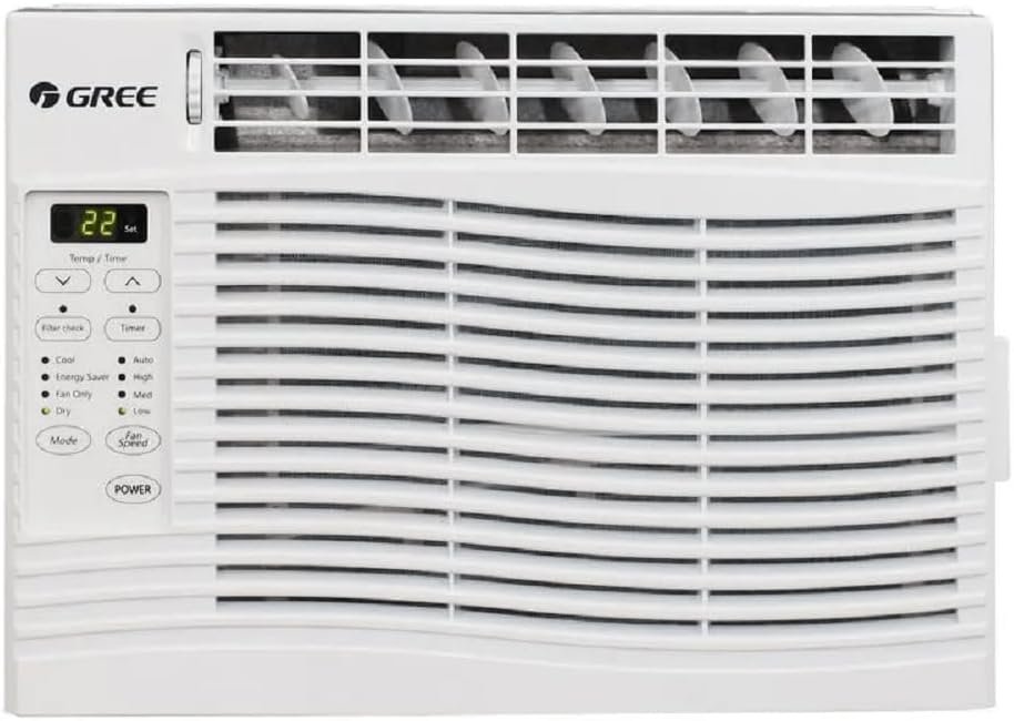 Ar Condicionado Janela Gree 7000 BTU/h Frio R32 Eletrônico GJC07BV-A6NRND1A – 127 Volts