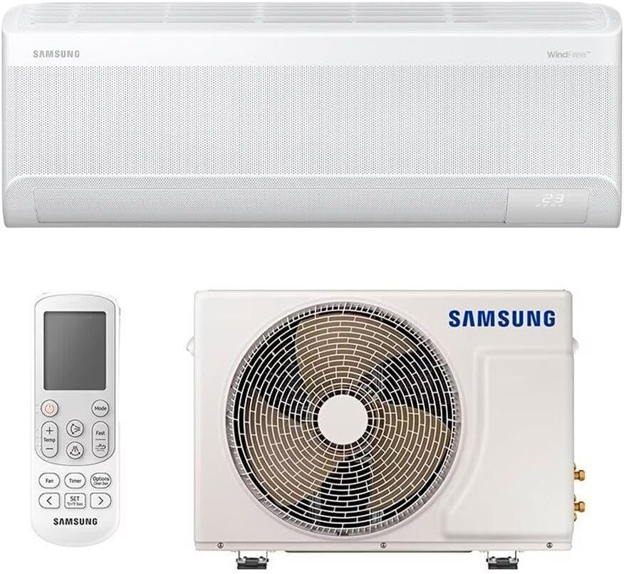 Ar Condicionado Split Hi Wall Samsung WindFree AI Inverter 12.000 Btus Frio 220v R-32