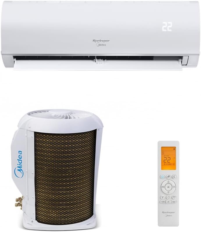 Ar Condicionado Split Hi Wall Springer Midea Airvolution 22.000 Btus Frio 220v R-32 Ar Condicionado Split Hi Wall Springer Midea Airvolution 22.000 Btus Frio 220v R-32