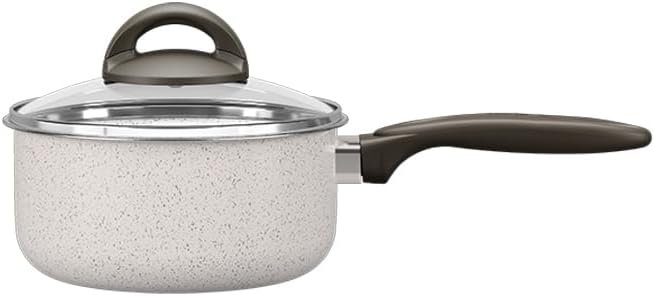 Brinox - Panela com Tampa 16X8Cm 1,3L Ceramic Life Suprema - Vanilla