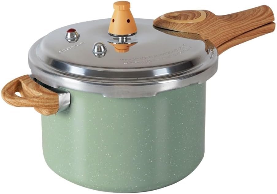 Brinox – Panela de Pressão Antiaderente Ceramic Life com Fundo de Indução 4,2L Pressure – Verde Brinox – Panela de Pressão Antiaderente Ceramic Life com Fundo de Indução 4,2L Pressure – Verde