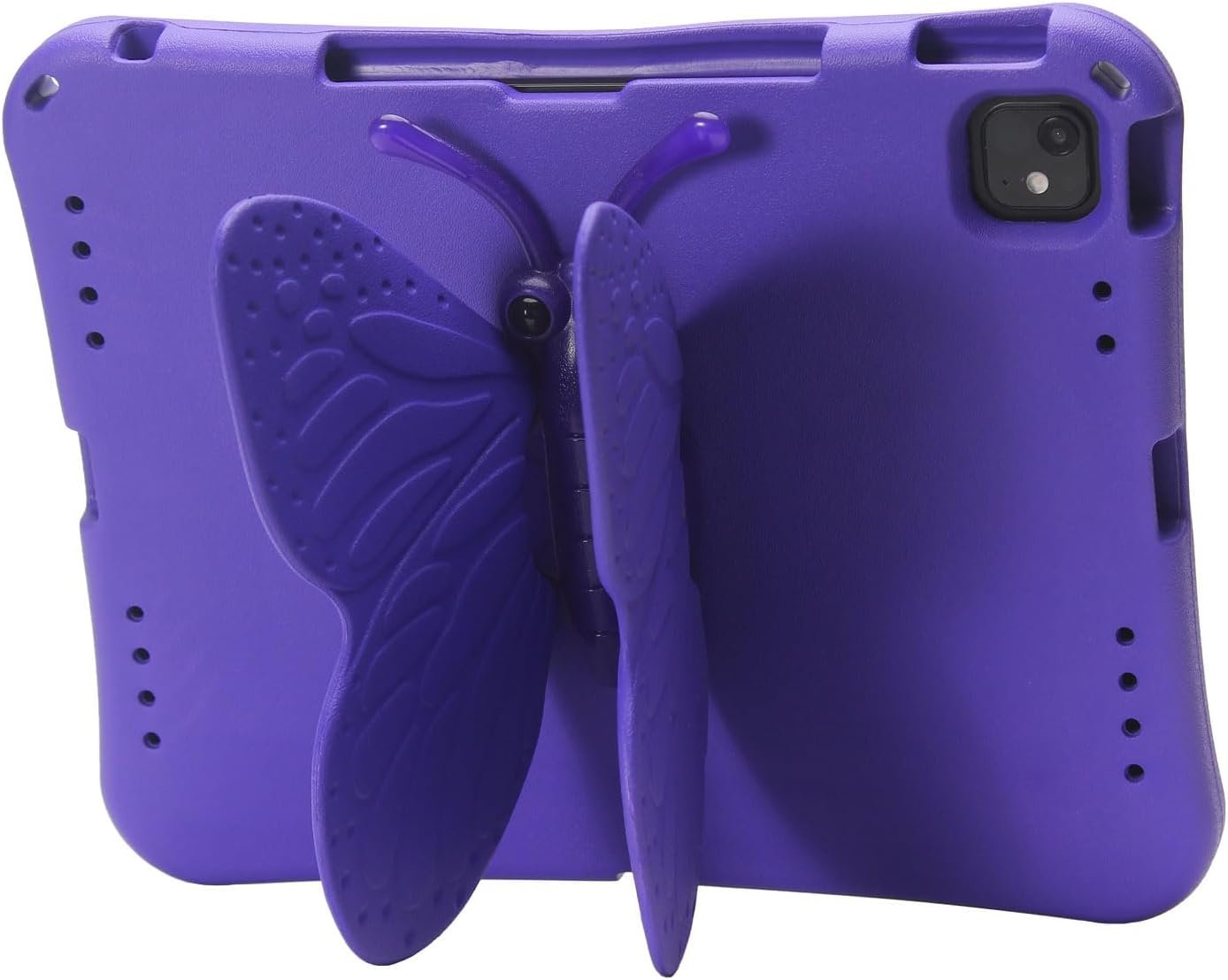 Butterfly Capa infantil para iPad Air de 13 polegadas M3/M2 (2025/2024), iPad Pro 13 (M4) 2024, iPad Pro 12.9 (2022/2021/2020/2018), capa com suporte de espuma vinílica acetinada com desenho 3D Butterfly Capa infantil para iPad Air de 13 polegadas M3/M2 (2025/2024), iPad Pro 13 (M4) 2024, iPad Pro 12.9 (2022/2021/2020/2018), capa com suporte de espuma vinílica acetinada com desenho 3D