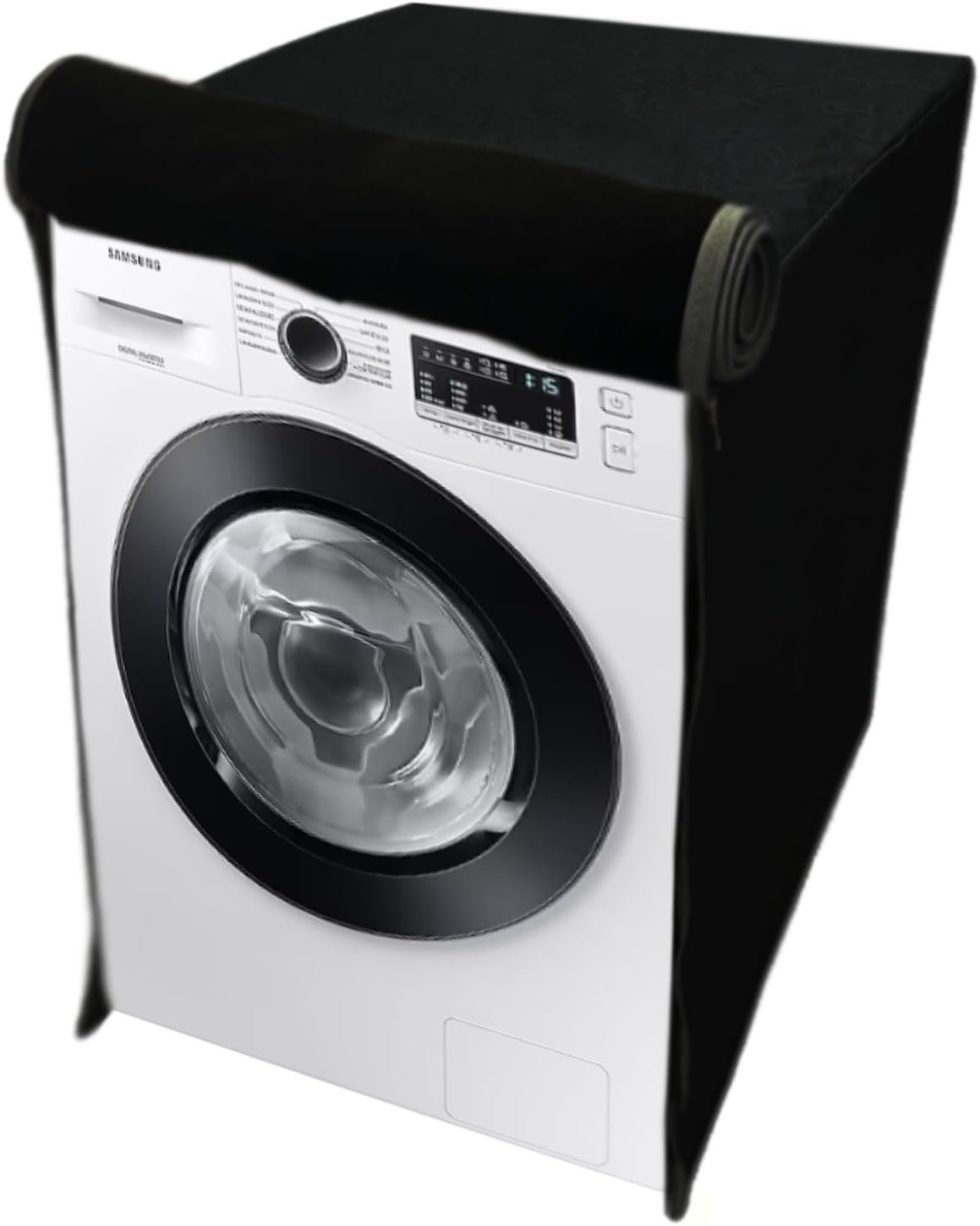 CAPA PARA LAVA E SECA SAMSUNG 10.1KG WD10M IMPERMEÁVEL FLEX (Preto)