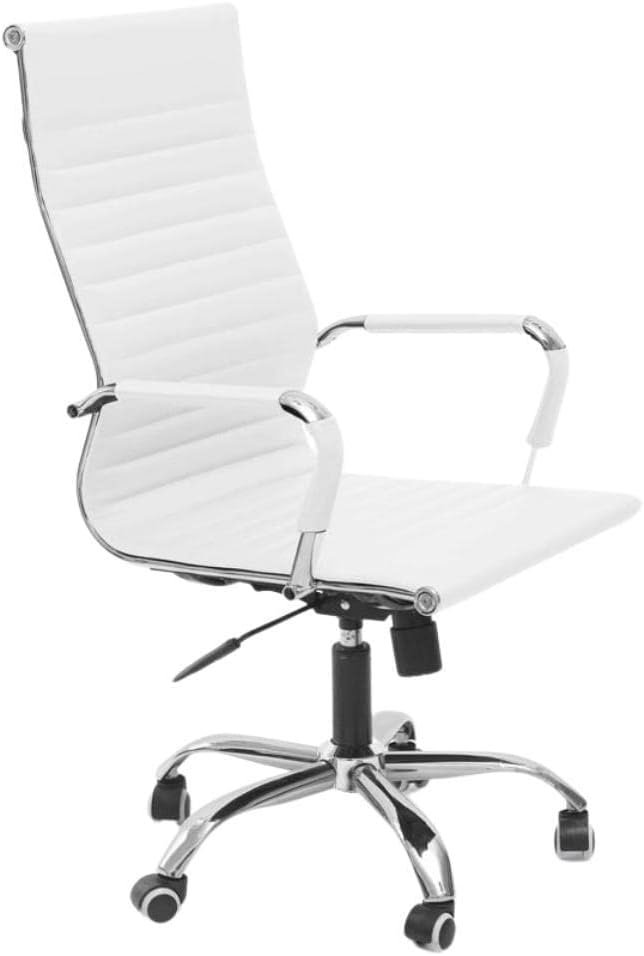 Cadeira de Escritório Esteirinha Base Cromada com Rodinha Fortt Bilbao Branca – Cef01-b Cadeira de Escritório Esteirinha Base Cromada com Rodinha Fortt Bilbao Branca – Cef01-b