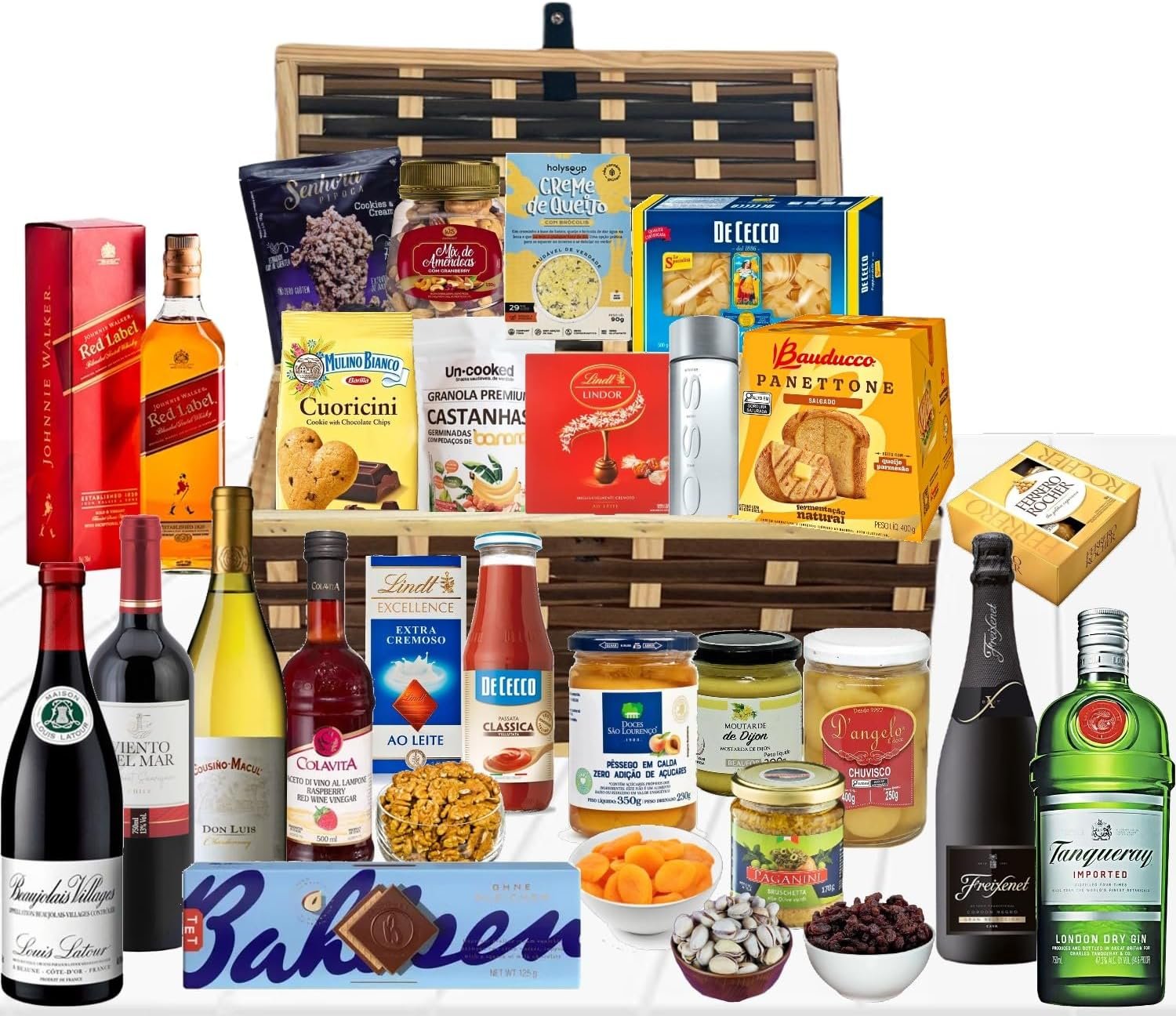 Cesta de Natal Premium CAPRI com 28 Itens – Natal 2025 Cesta de Natal Premium CAPRI com 28 Itens – Natal 2025