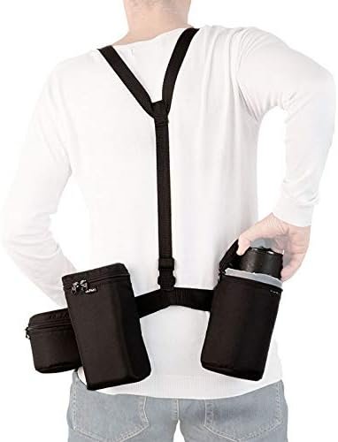 Cinto Porta Lente e Flash – Para Usar Com Bolsas De Lente E De Flash