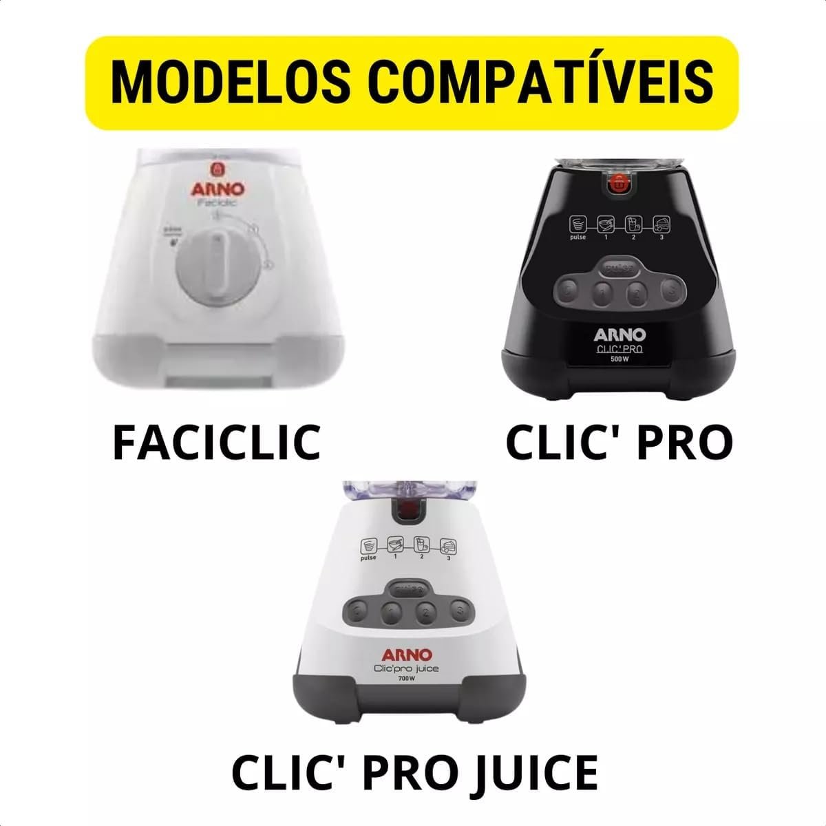 Copo serve para Arno Faciclic Juice translúcido, Arno clic pro 550 LN32