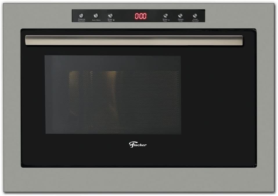 FISCHER FORNO MICRO-ONDAS EMBUTIR INFINITY 25L COM DOURADOR INOX 220V – 25378-55522