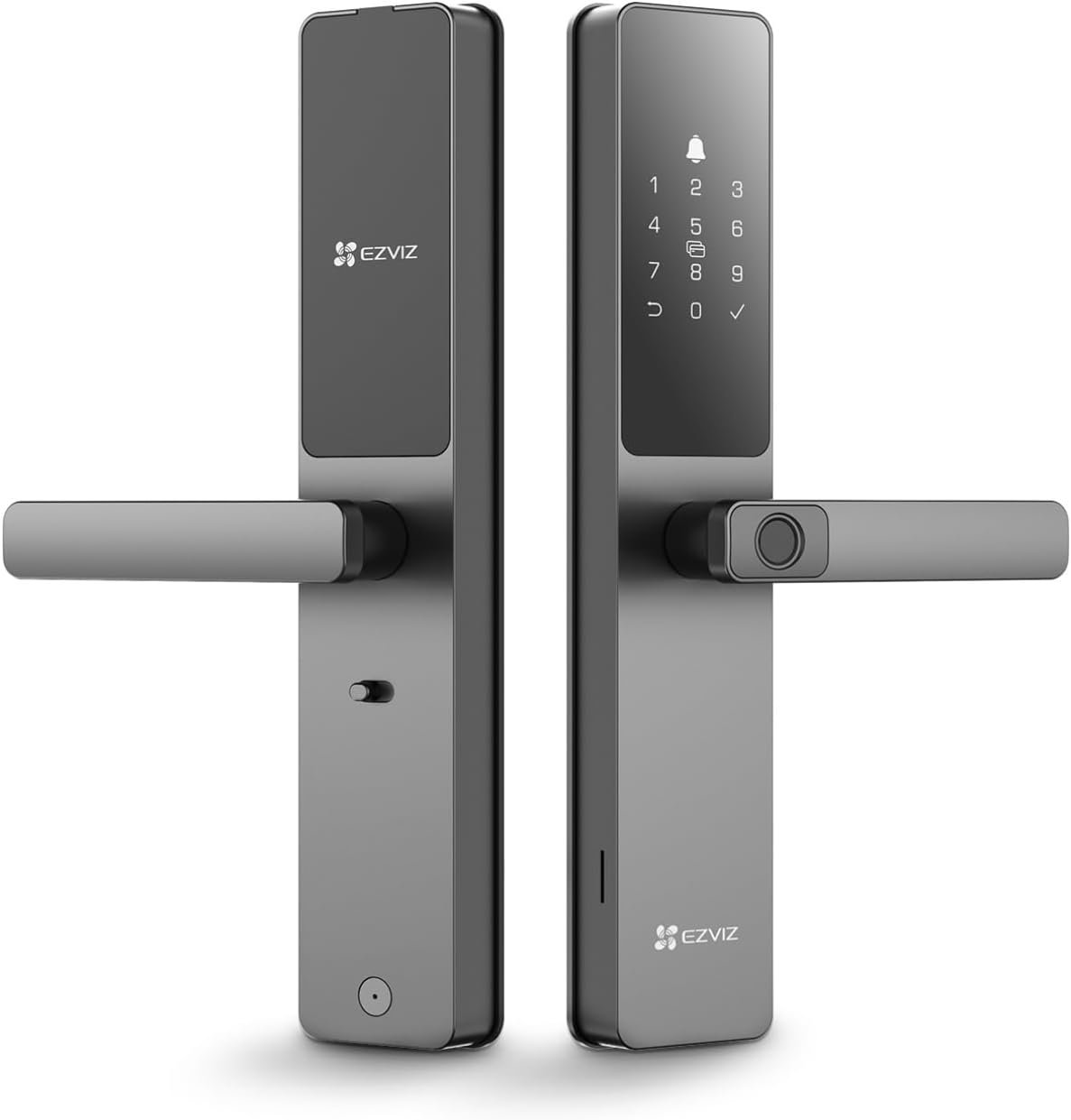 Fechadura digital Ezviz DL05 Wi-Fi BT inteligente código senha tag a prova d’água Fechadura digital Ezviz DL05 Wi-Fi BT inteligente código senha tag a prova d’água