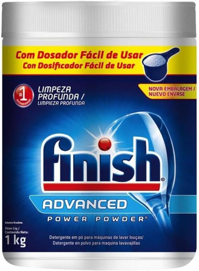 Finish Detergente para Lava Louças em Pó 1kg