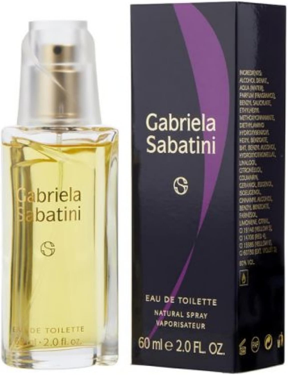 Gabriela Sabatini Eau de Toilette 60Ml Gabriela Sabatini Eau de Toilette 60Ml