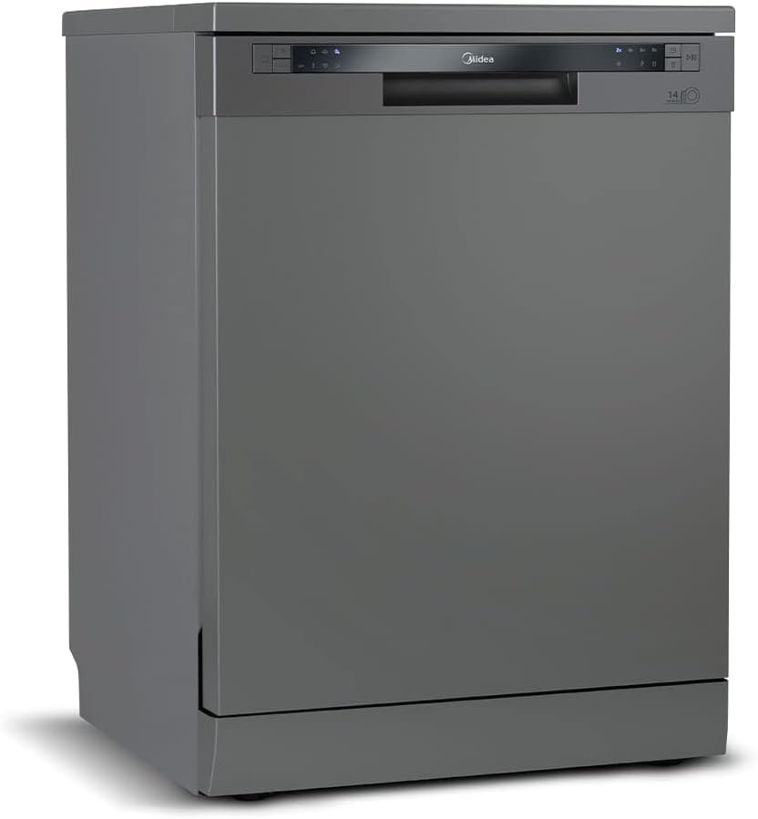 LAVA-LOUCAS MIDEA 14 SERVICOS CINZA 220V