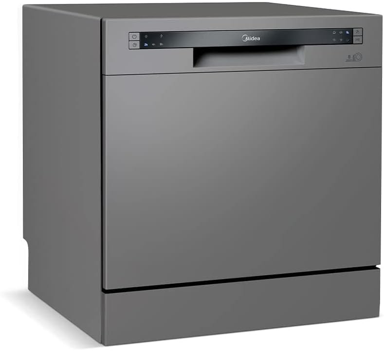 Lava Louças 8 Serviços Prata 220V Midea