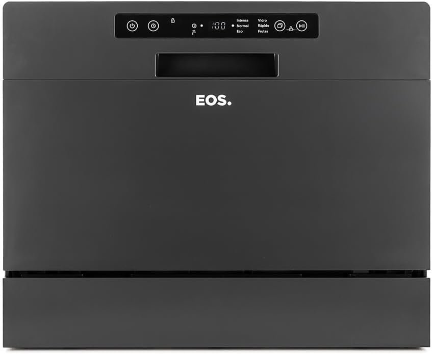 Lava-Louças EOS 6 Serviços Prata Titanium ELL06S 220V