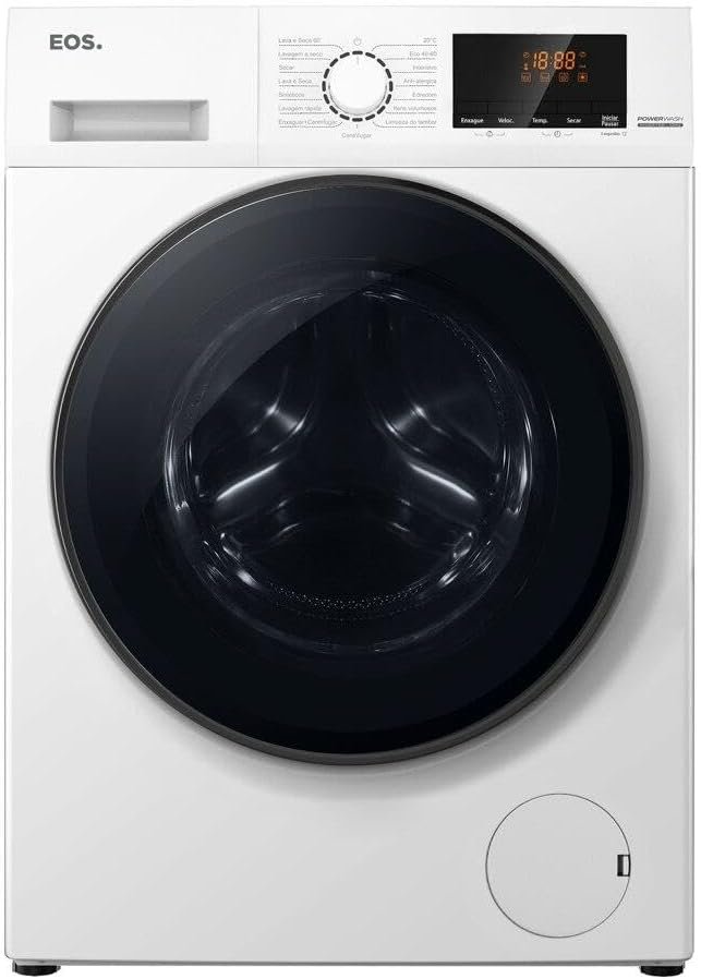 Lava e Seca EOS 10,1kg Power Wash Branco ELR2107LSB 220V Lava e Seca EOS 10,1kg Power Wash Branco ELR2107LSB 220V