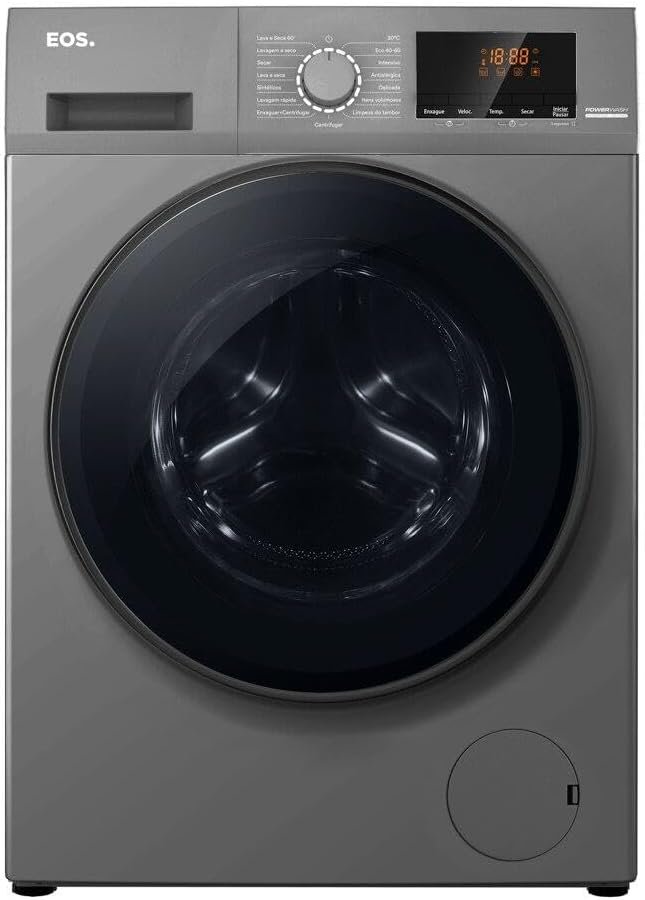 Lava e Seca Eos 10,1kg Power Wash Titanium Elr2107lst 220v