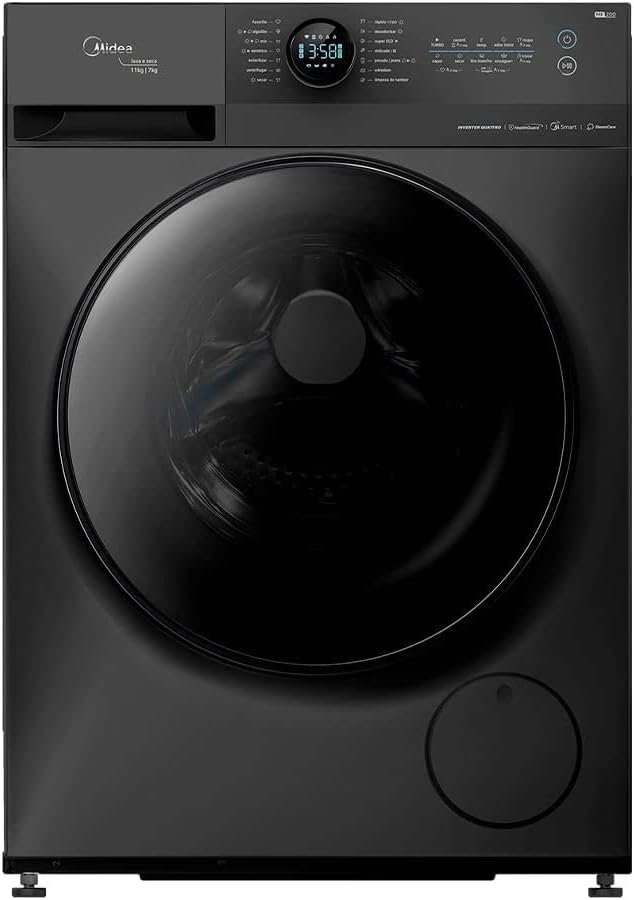 Lava e Seca Midea HealthGuard Smart 11kg Titanium 127V