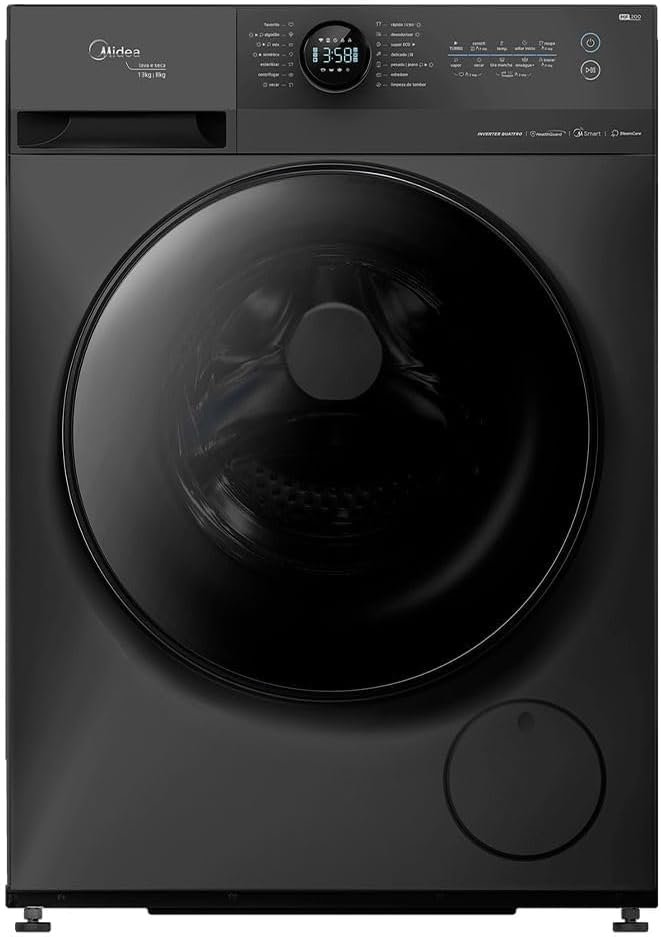 Lava e Seca Midea HealthGuard Smart 13kg Titanium 220V