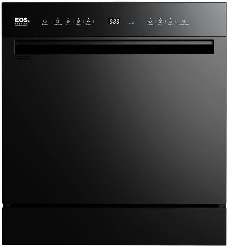 Lava-louças Eos Premium 10 Serviços Preto Ell08p 110v