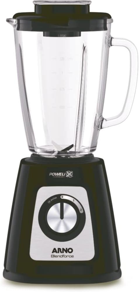 Liquidificador com Jarra de Vidro Arno Blendforce, LN91, 700W, 2 Velocidades, 127V