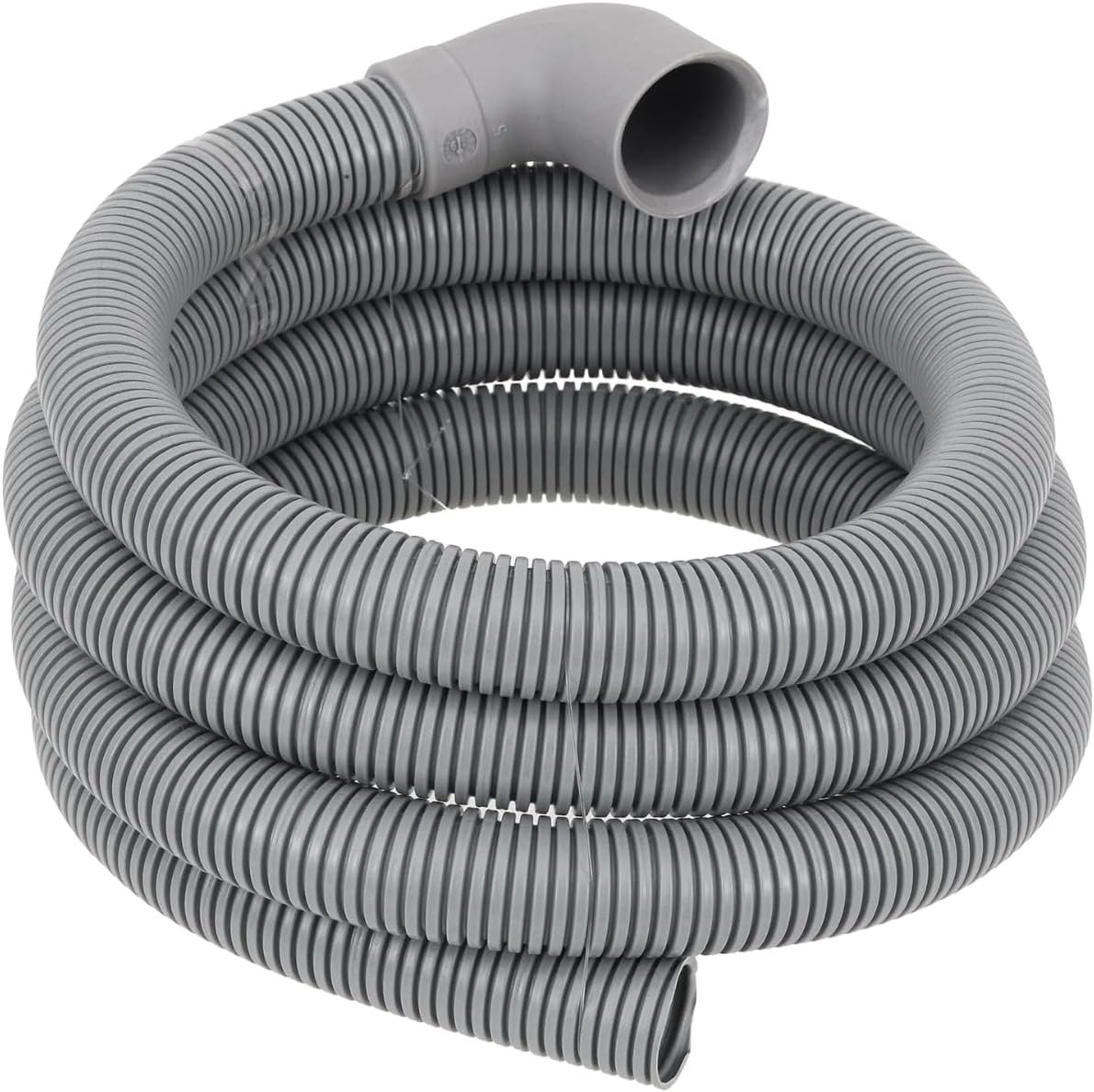 Mangueira Saída Água Máquina De Lavar Universal 2m Metros Cinza