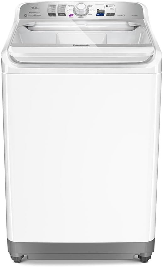 Máquina De Lavar Panasonic 13kg NA-F130B1WA Função Vanish Branca 127V