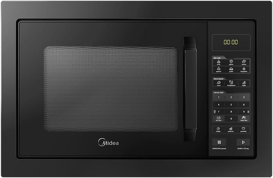 Micro-ondas de Embutir 35L Preto Midea 220v