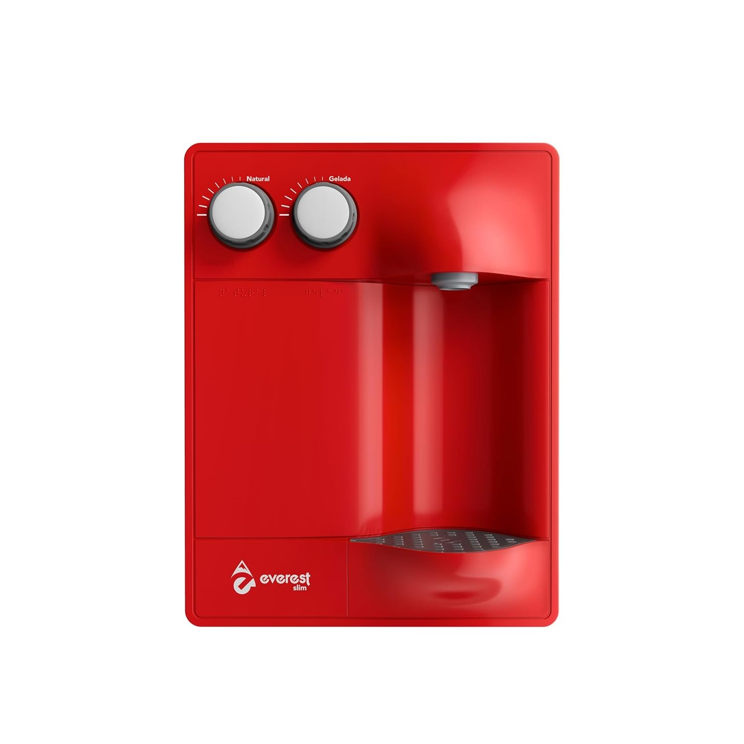 Purificador de Água Refrigerado por Compressor Everest Slim Cereja