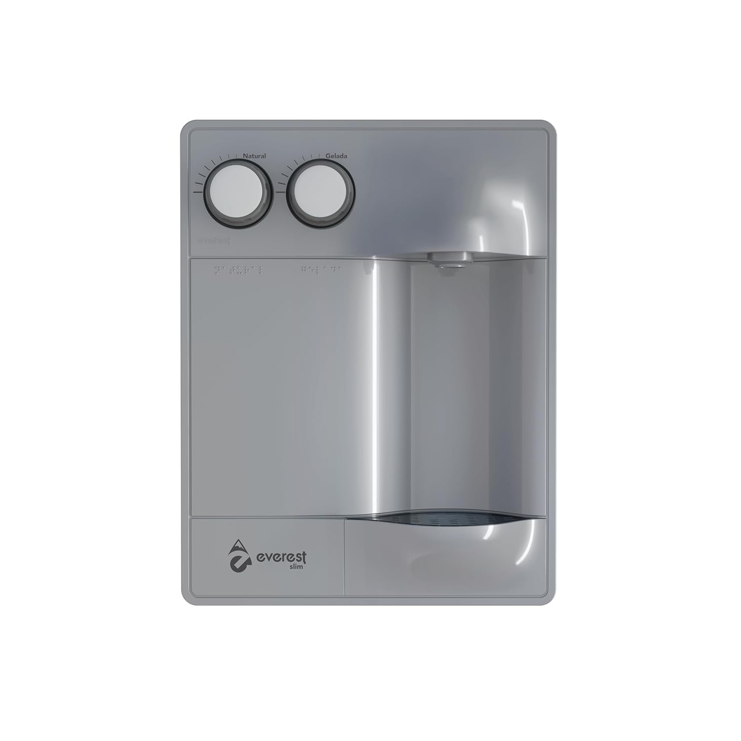 Purificador de Água Refrigerado por Compressor Everest Slim Prata