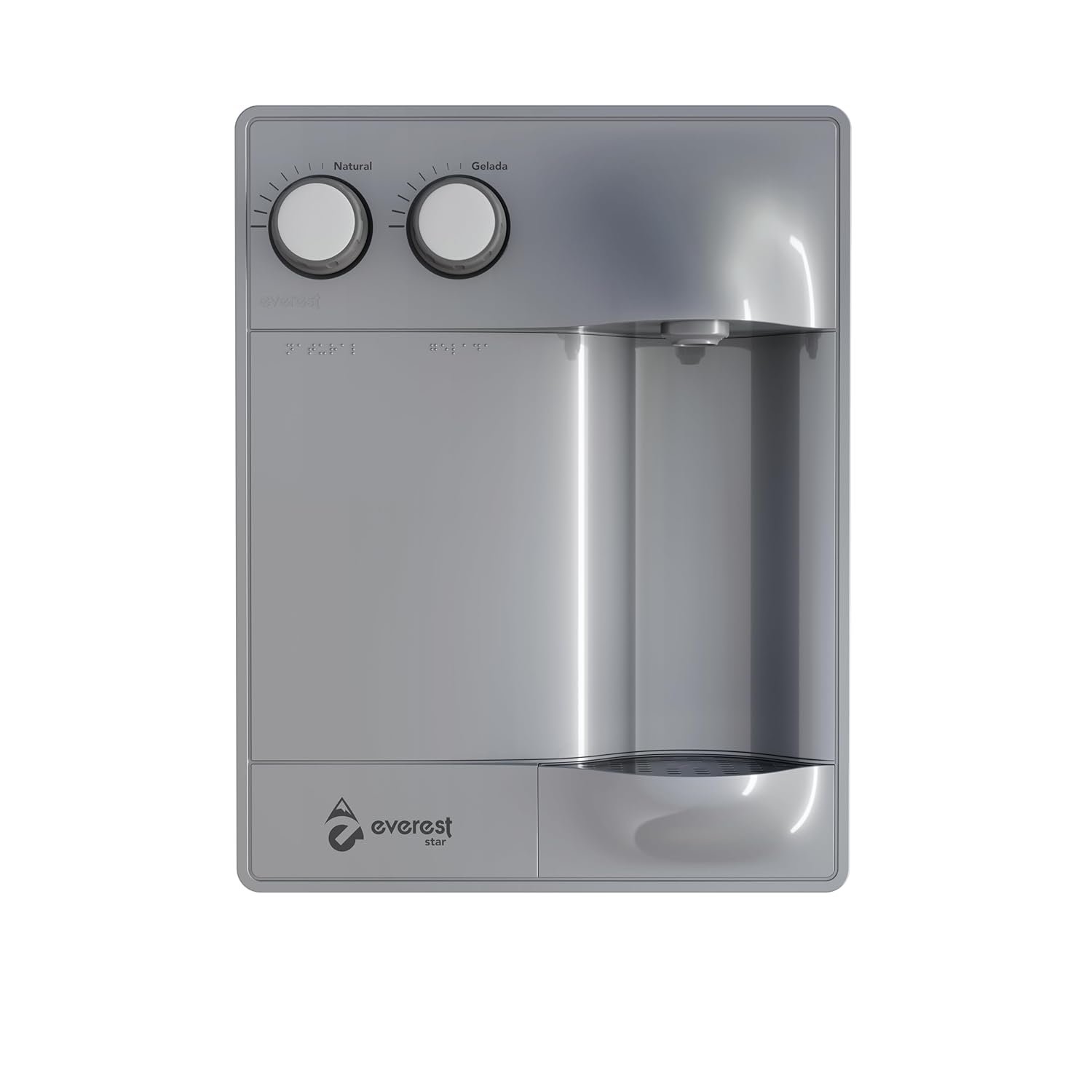 Purificador de Água Refrigerado por Compressor Everest Star Prata