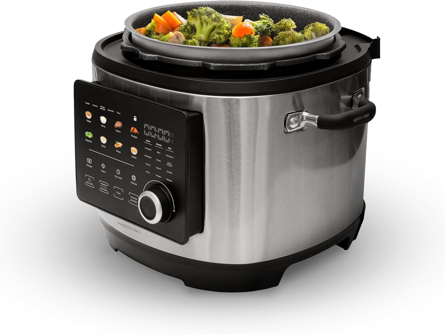 WAP PANELA DE PRESSÃO ELÉTRICA 6L TOUCH PROSDÓCIMO Com Painel Digital e 10 Dispositivos de Segurança 220v