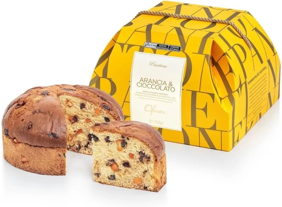 Panettone Premium Arancia e Cioccolato 750g – Ofner Panettone Premium Arancia e Cioccolato 750g – Ofner