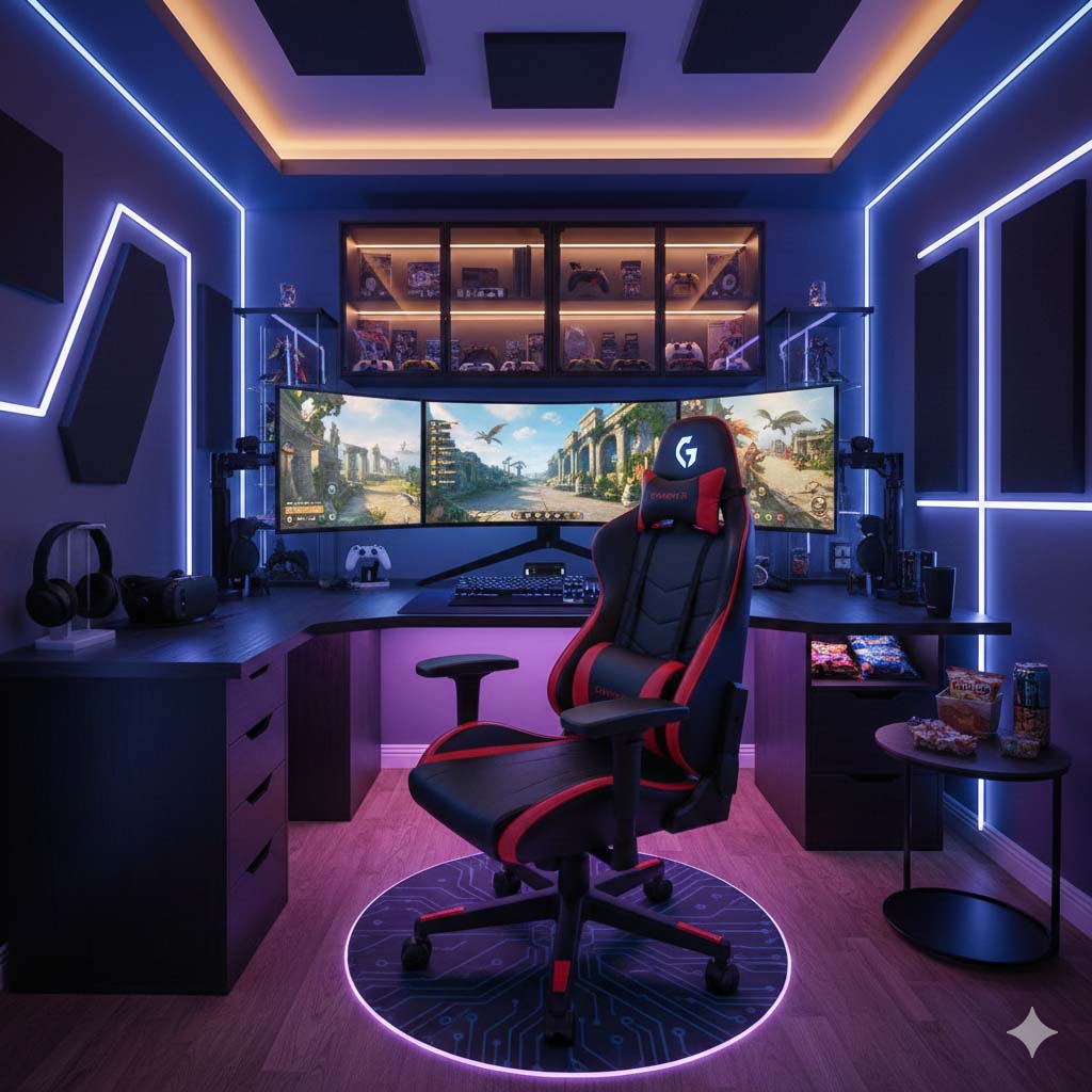 Cadeira gamer ergonômica
