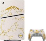 Pack do console PlayStation®5 – Edição Limitada Ouro - Ghost of Yōtei - Imagem 3