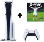 Console PS5 c/Drive Slim 1 TB c/ 1 Controle + Jogo Fifa 25