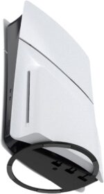 Base Stand Vertical Compativel C/Playstation 5 Ps5 Slim Fat Pro (Preto) - Imagem 8