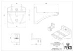Suporte De Parede Painel Compatível Com Playstation 5 Slim (1247) (Branco) - Imagem 4