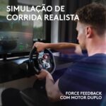 Combo Volante, Pedais e Cambio Logitech G29 SE Driving Force para PS5, PS4, PS3 e PC - Imagem 4