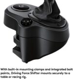 Câmbio Logitech G Driving Force - Compatível com Volantes Logitech G29, G920 e G923 para PS5, PS4, Xbox Series X|S, Xbox One e PC - Imagem 5