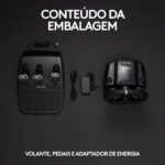 Volante Logitech G920 Driving Force e Pedais com Force Feedback para Xbox Series X|S, Xbox One, PC, Mac - Imagem 9
